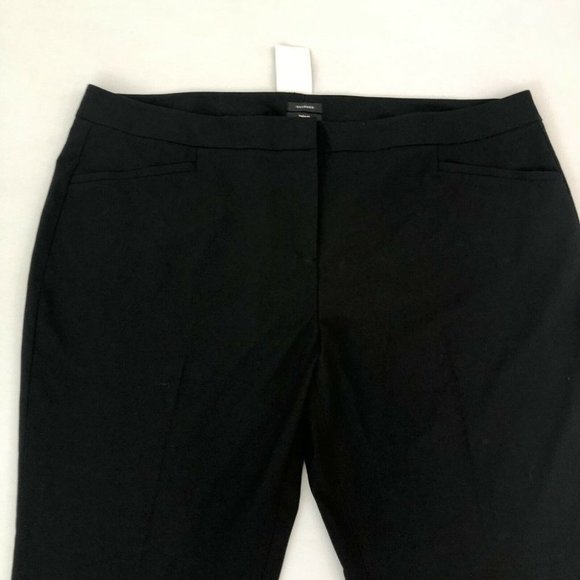 Halogen Pants Women's 20 Black Slacks Dark Wash Taylor Fit Pants Size 20 NWT - Picture 2 of 12